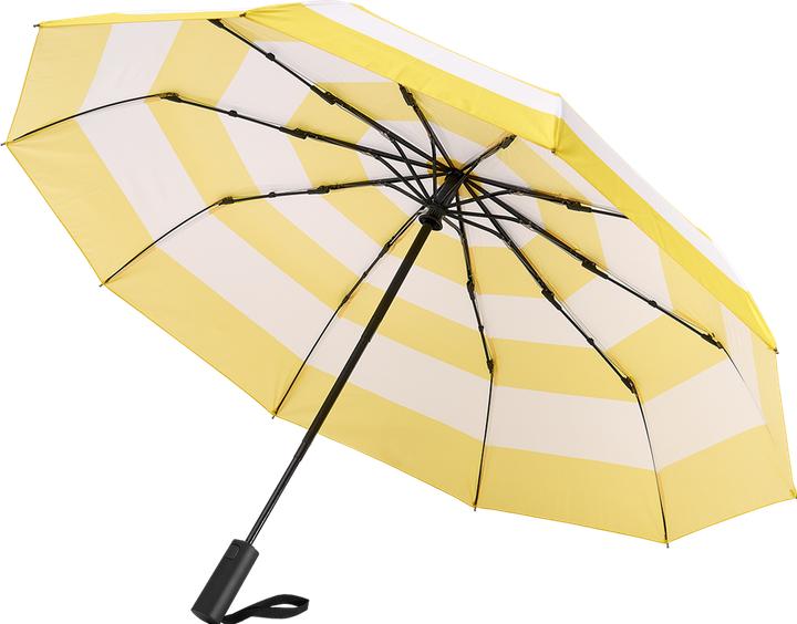 Actual product image Kolma Regenschirm Stripy Lemon/Weiss