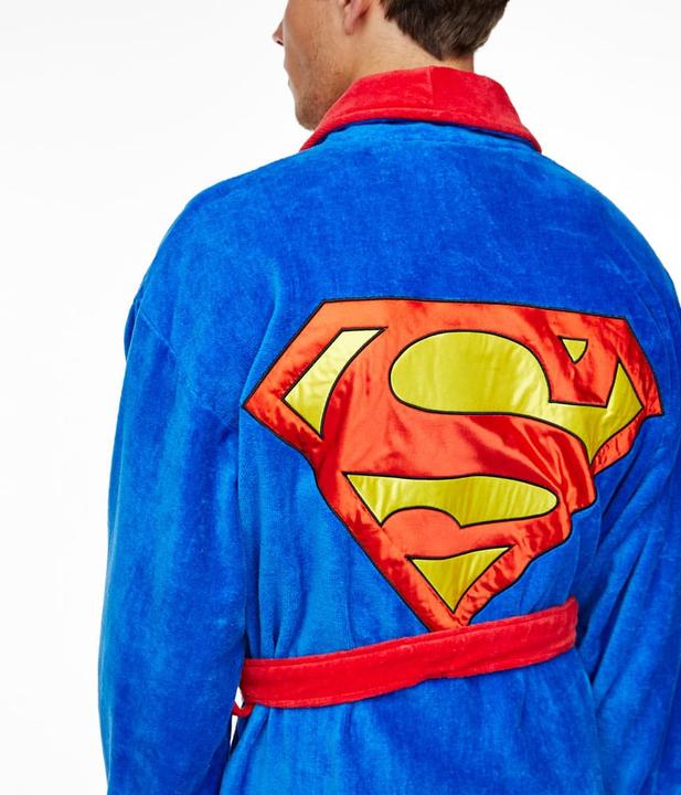 Actual product image Robes DC Comics Superman fleece bathrobe (One size)
