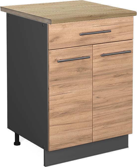 Anthrazit, Goldkraft Eiche