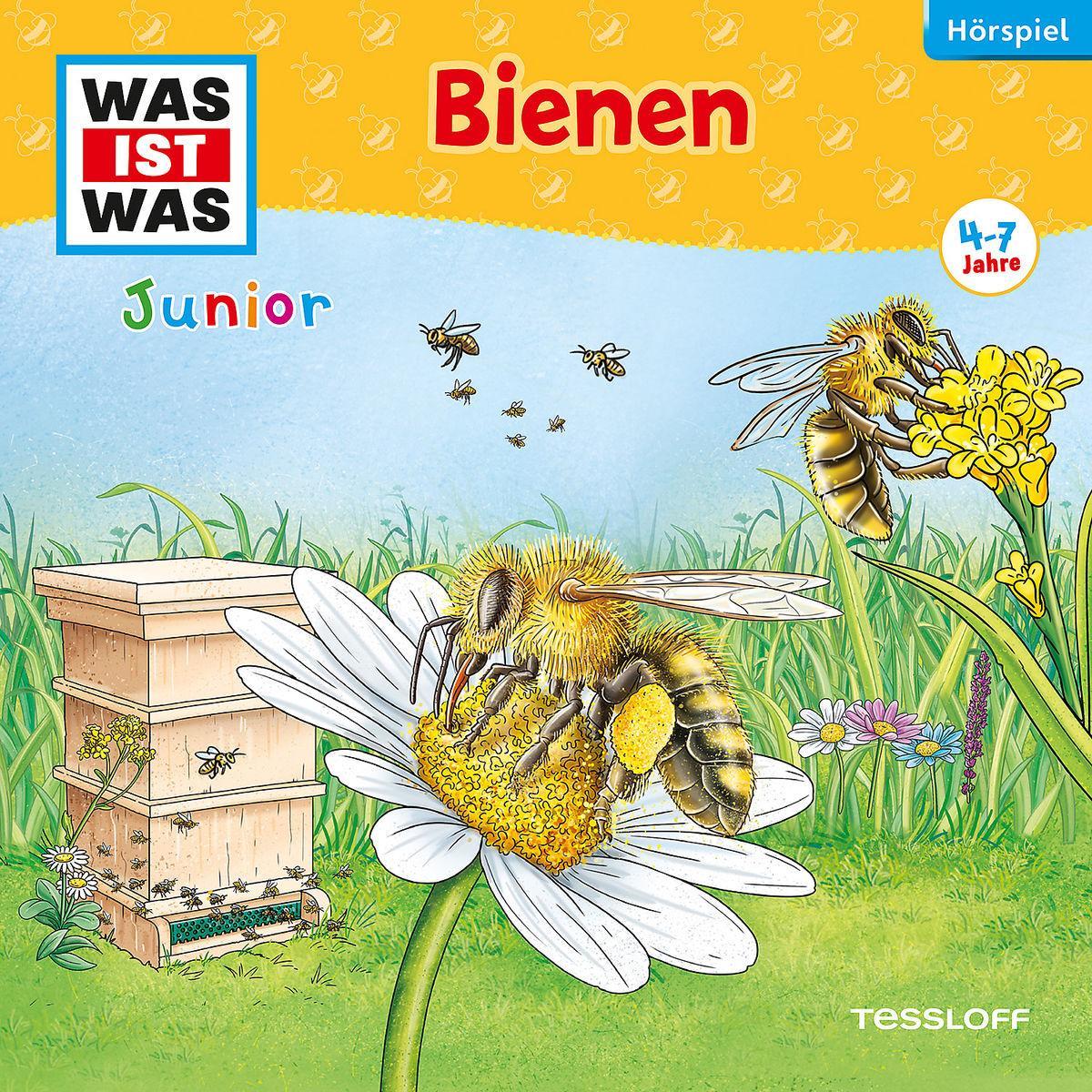 Thumbnail - WAS IST WAS Junior Hörspiel. Bienen, Wespen, Hummeln, Hörbücher von Lars Schmidtke, Christian Hagitte, Simon Bertling, D...
