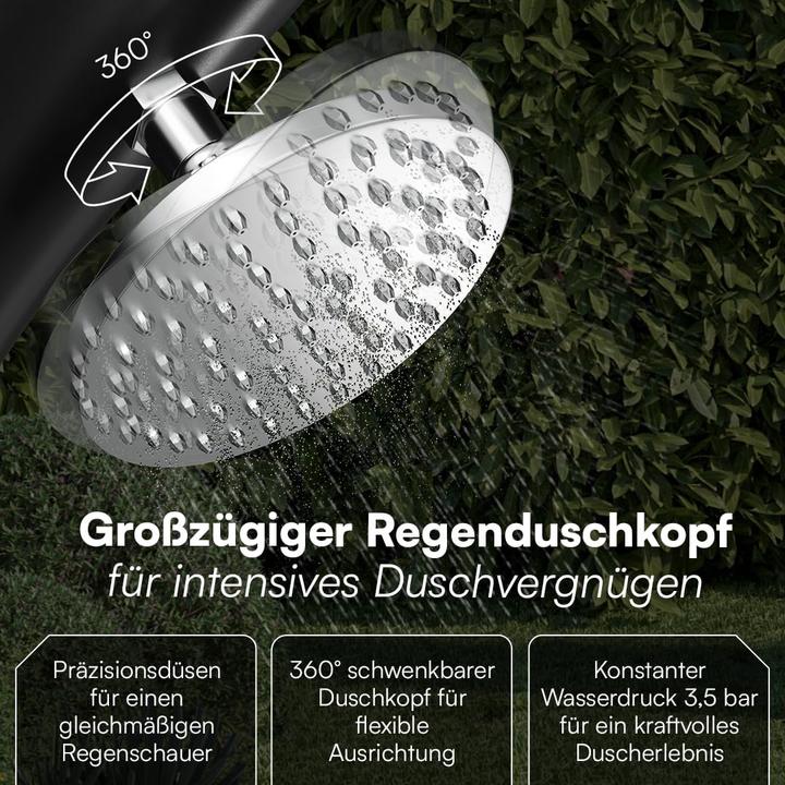 Produktbild Steelsøn Solardusche mit Bodenplatte