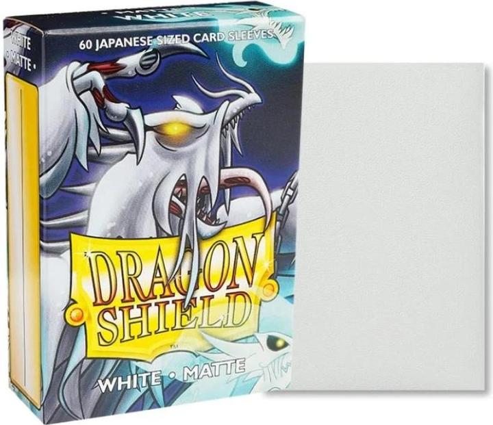 Actual product image Arcane Tinman ART11105 - Matte - White Yulinga Japanese Size (60) Card Sleeves