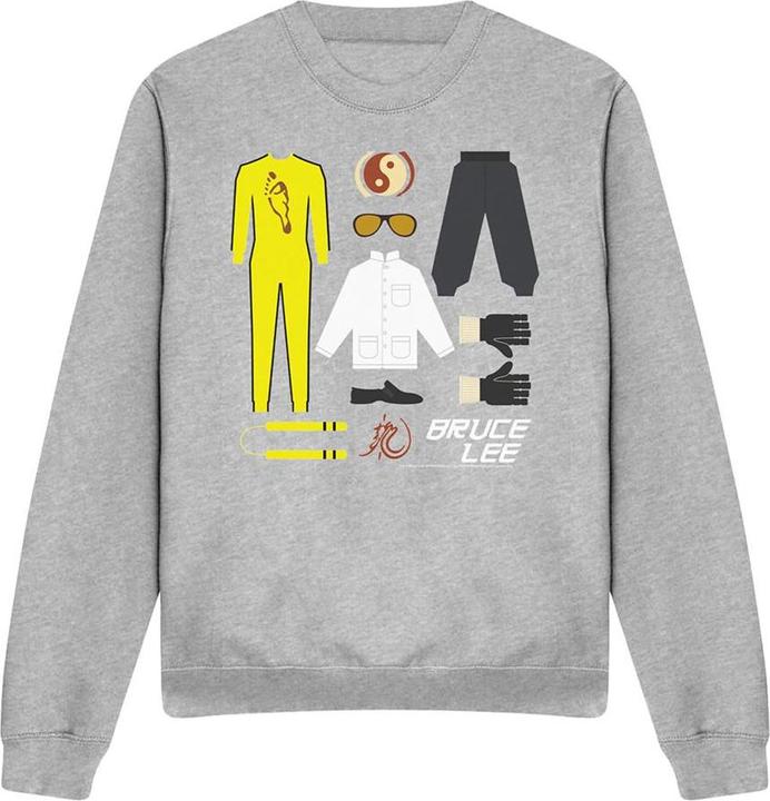 Produktbild Bruce Lee Lee Gift Set Sweatshirt meliert (S)