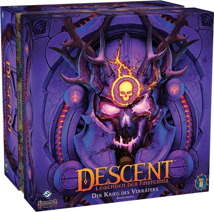 Produktbild Asmodée Descent: Legenden der Finsternis - Der Krieg des Verräters (Erweiterung) (Deutsch)