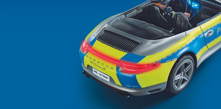 Image du produit Playmobil Porsche 911 Carrera 4S Police (70067, Playmobil Porsche)