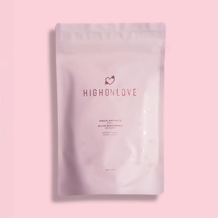 Image du produit High on Love refill for sensual bath salts 500g (Perle de bain)