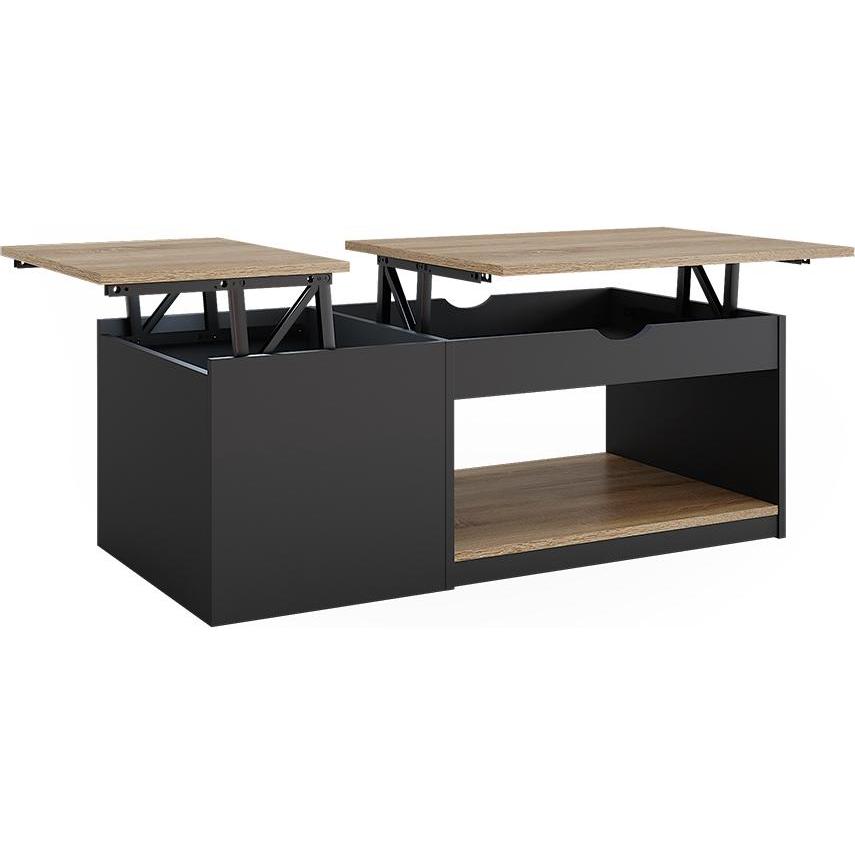 Vicco, Couchtisch + Beistelltisch, Avela (110 x 55 x 54 cm)