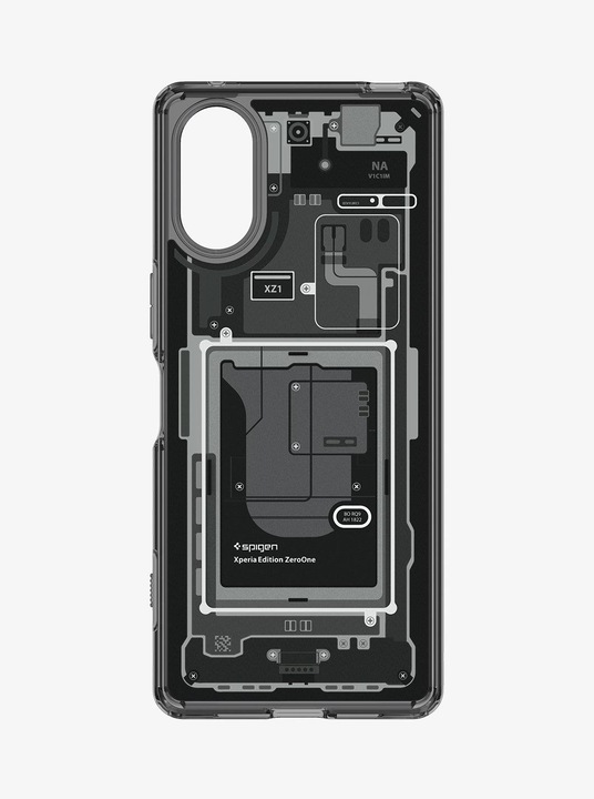 Immagine prodotto Spigen Custodia Ultra Hybrid per Sony Xperia 5 V - Zero One (Sony Xperia 5 V)