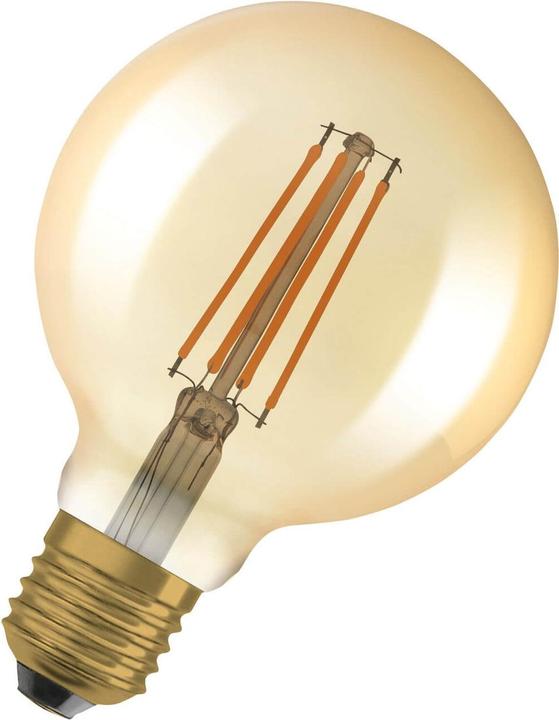 Produktbild Osram Vintage 1906 LED CLASSIC Globe Dimmable (E27, 6.50 W, 725 lm, 4 x, E)