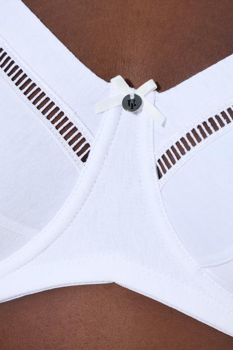 Actual product image Ulla Popken Openwork Lace Detail Underwire Bra (85 E)