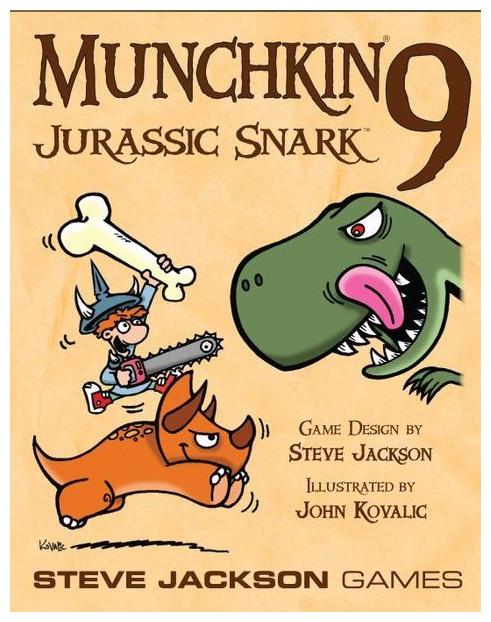 Immagine prodotto Espansione del gioco di carte Munchkin 9 Jurassic Snark, edizione inglese, 3-6 giocatori, età 1 anni (Inglese)