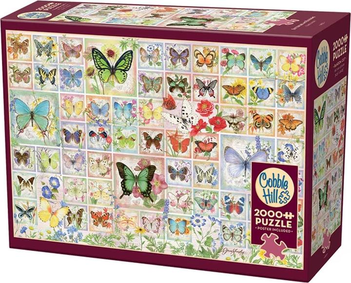 Immagine prodotto Cobble Hill Farfalle e fiori 2000 parti (2000 pezzi)