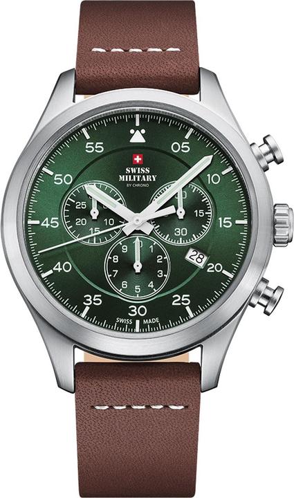 Immagine prodotto Swiss Military Cronografo al quarzo (Orologio da polso analogico, 43 mm)