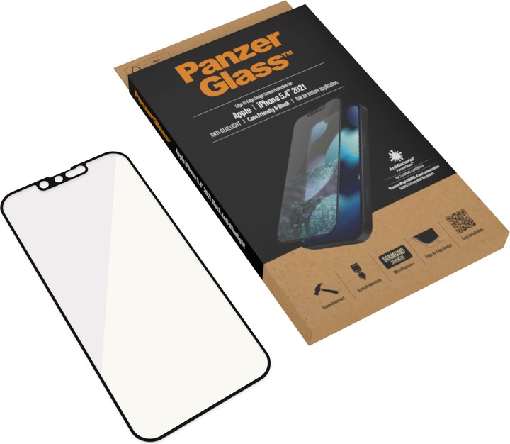 Produktbild PanzerGlass CF Anti Blue (1 Stück, Apple iPhone 13 mini)