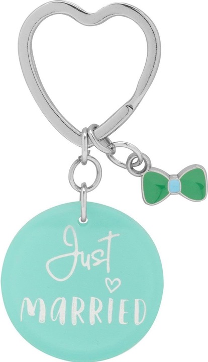 Image du produit Sheepworld Porte-clés Just Married rose/bleu, 2 pièces