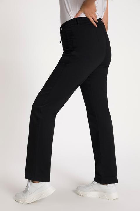 Actual product image Ulla Popken Basic Mony Tapered Leg Stretch Pants (32)