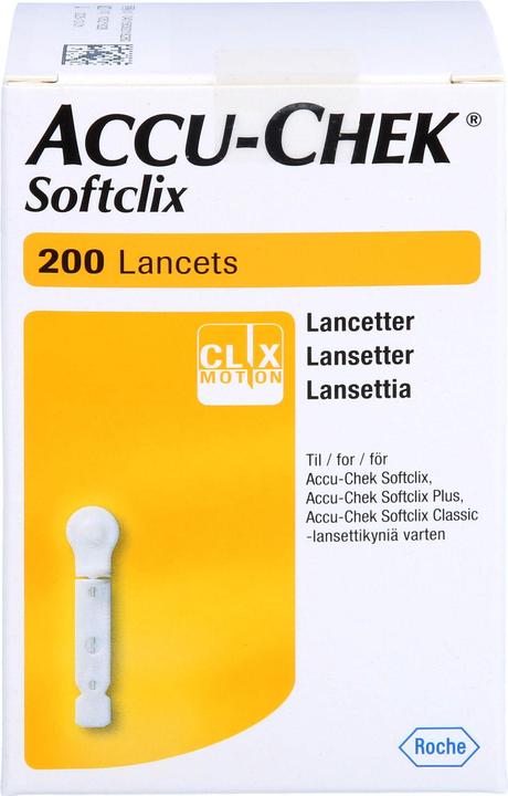 Produktbild Roche ACCU-CHEK Softclix Lanzetten, 200 St LAN (Lanzette)