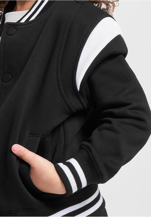 Immagine prodotto Urban Classics Giacca felpata College da ragazzo con inserti (110, 116)