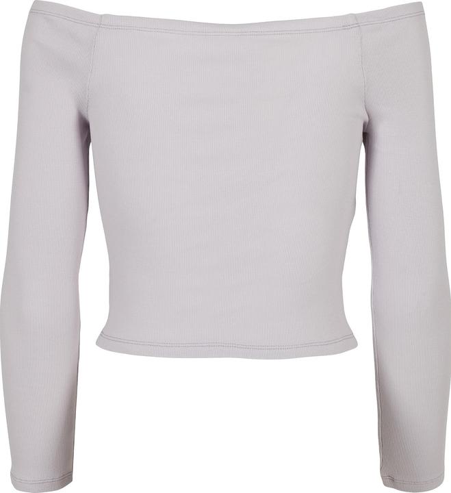 Produktbild Urban Classics Ladies Off Shoulder Rib Longsleeve - 16497 (L)