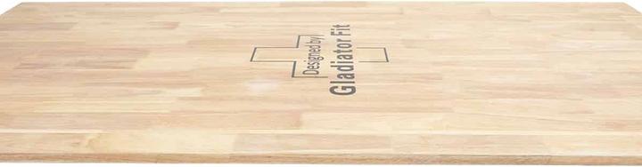 Actual product image Gladiatorfit Wooden weightlifting platform (2 cm)