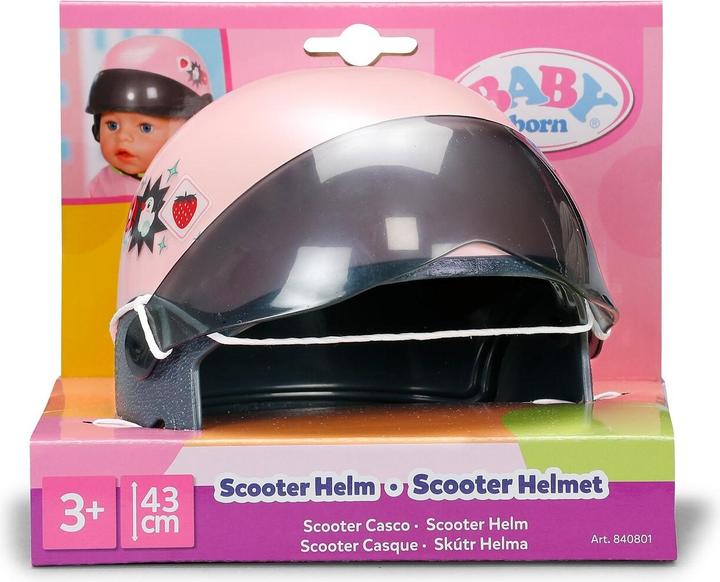 Productafbeelding Zapf Creation Zapf Baby born Scooter Helm 43cm