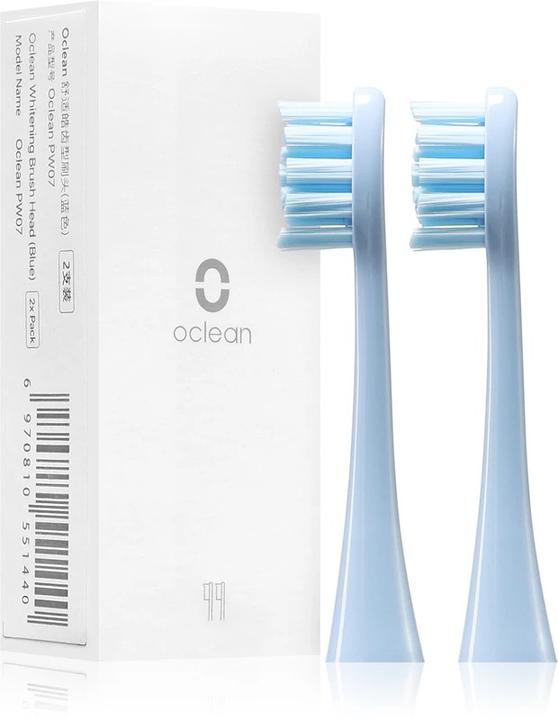 Actual product image Xiaomi brush head Oclean PW07 2-pack blue (2x)