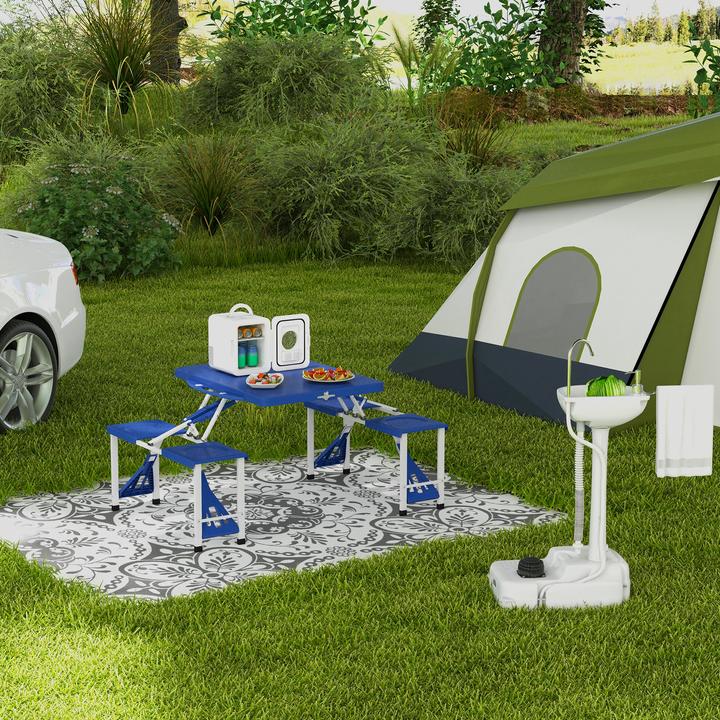 Produktbild Outsunny Camping Waschbecken mit Abwassertank