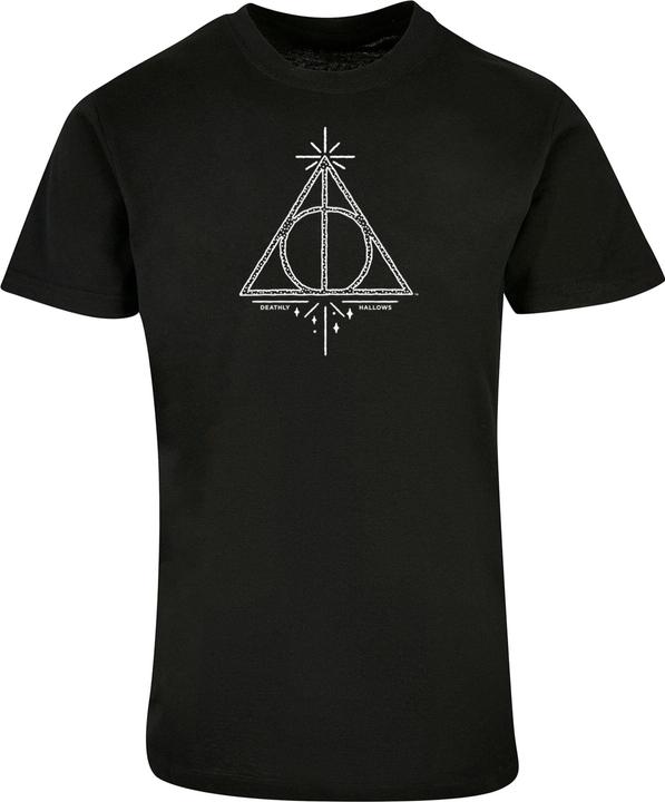 Actual product image Absolute Cult Harry Potter - Death Hallows Basic round neck t-shirt - 114883 (M)