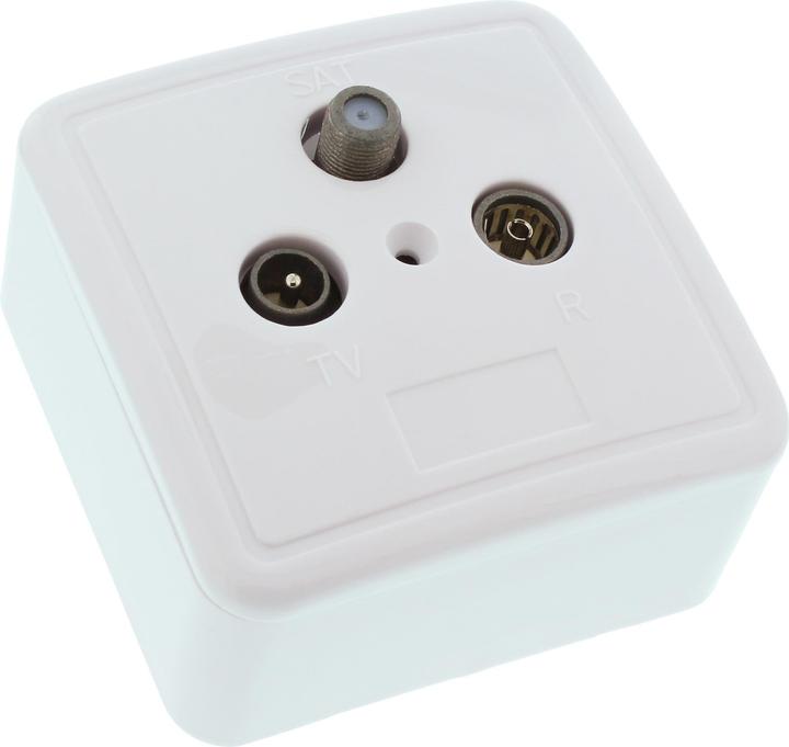 Produktbild InLine Antennensteckdose + SAT (Antennendose)