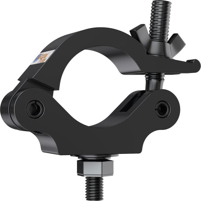 Global Truss Half Coupler Slim 48-51/30/300kg stage black
