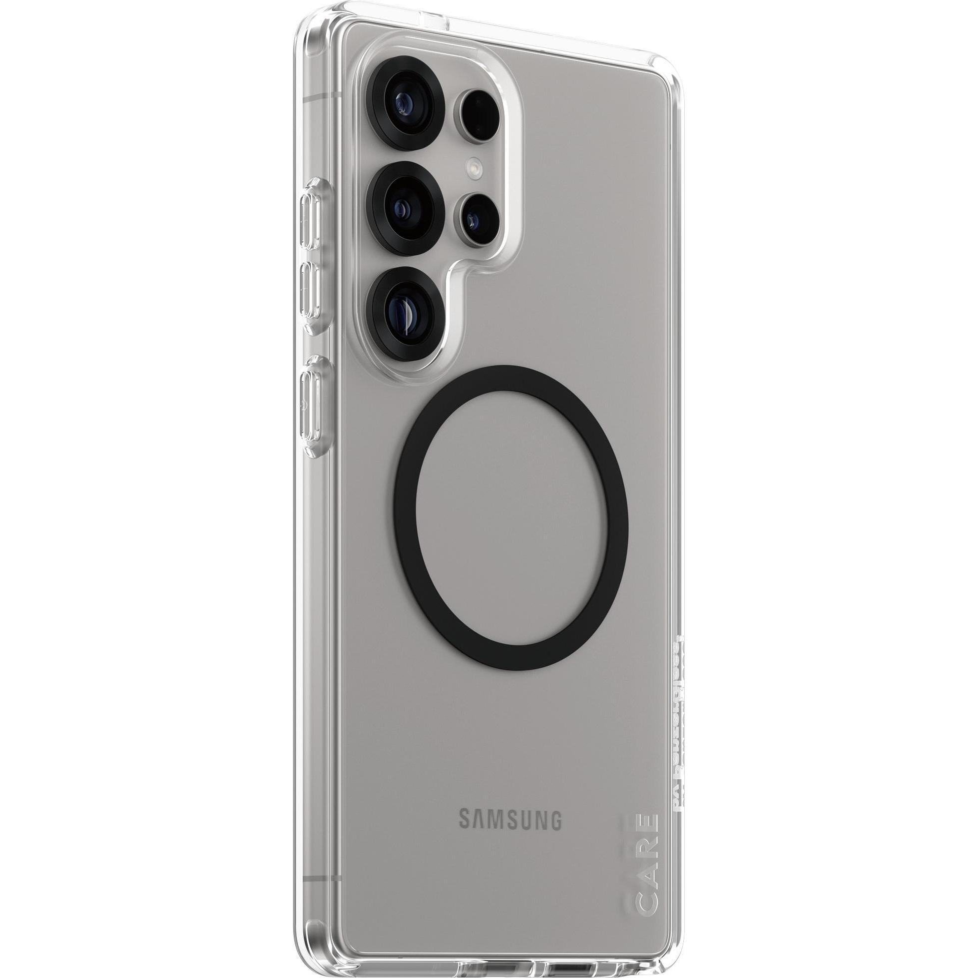 Thumbnail - PanzerGlass CARE by Flagship Case Transparent Urban Combat m. Schwarz Qi Compatible Samsung Galaxy (Samsung Galaxy S25 ...