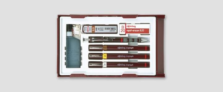 Immagine prodotto Rotring set di penne universitarie isografiche