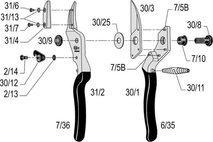 Produktbild Felco Amboss zu 31