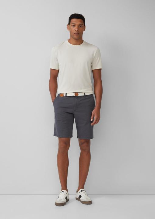 Image du produit s.Oliver Bermuda Phoenix: Baumwoll-Shorts mit Flechtgürtel (33)