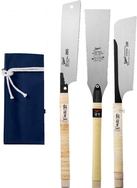 Shogun Japansäge-Set 3-tlg.