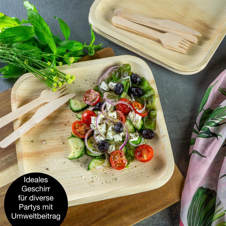 Produktbild Moritz & Moritz Palmblattgeschirr (25 x)