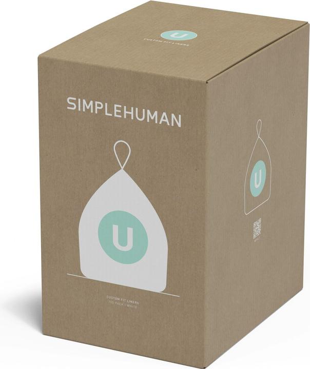 Produktbild Simplehuman Müllbeutel Code U, 55 l, 100 Stück (100x, 55 l)