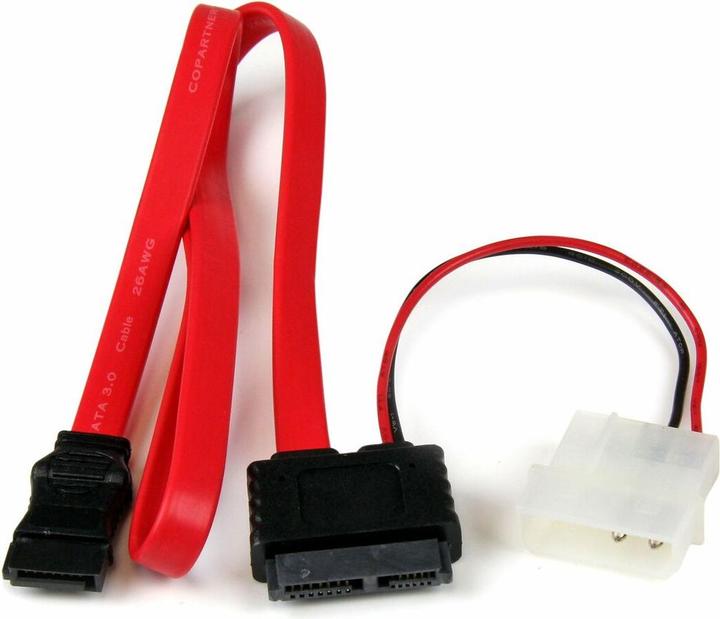 Produktbild StarTech 20 Slimline Sata W Lp4 Adapter (50.80 cm, SATA III)