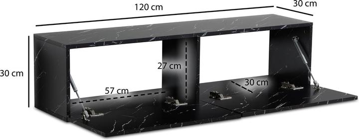 Produktbild FineBuy TV Schrank (120 x 30 x 30 cm)