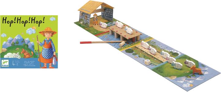 Image du produit Djeco Hop ! Hop ! Hop ! (mult) (Allemand, Français, Italien, Anglais)