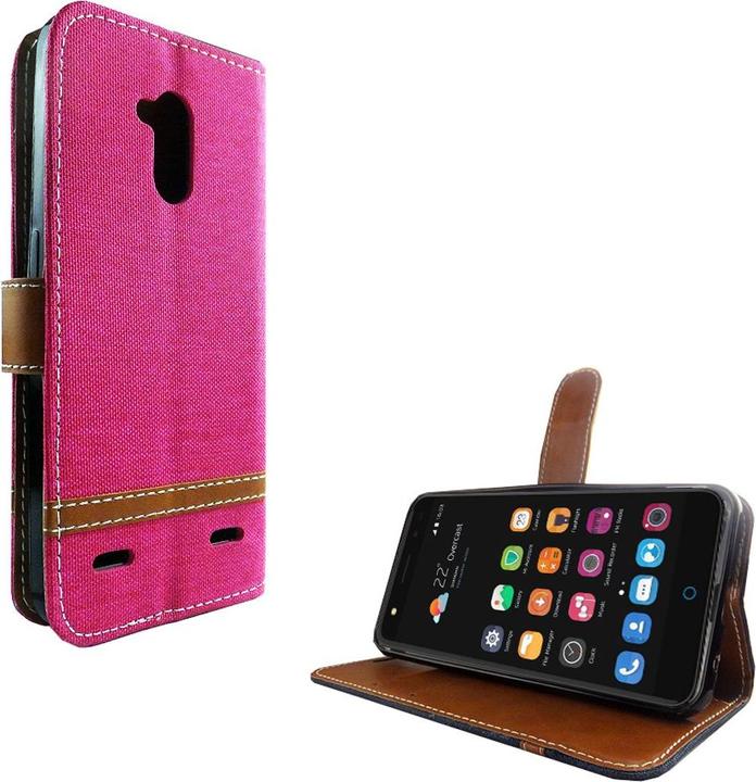 Produktbild König Design Hülle Handy Schutz für ZTE Blade V7 Lite Case Cover Tasche Wallet Etui Bumper (ZTE Blade V7 Lite)