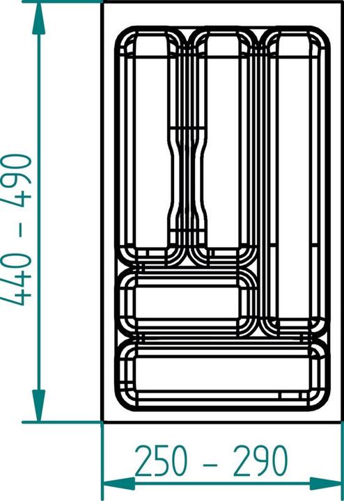 Produktbild Agoform Besteckeinsatz