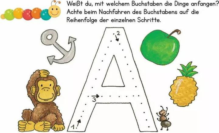 Produktbild Lernraupe - Erste Buchstaben (Deutsch)
