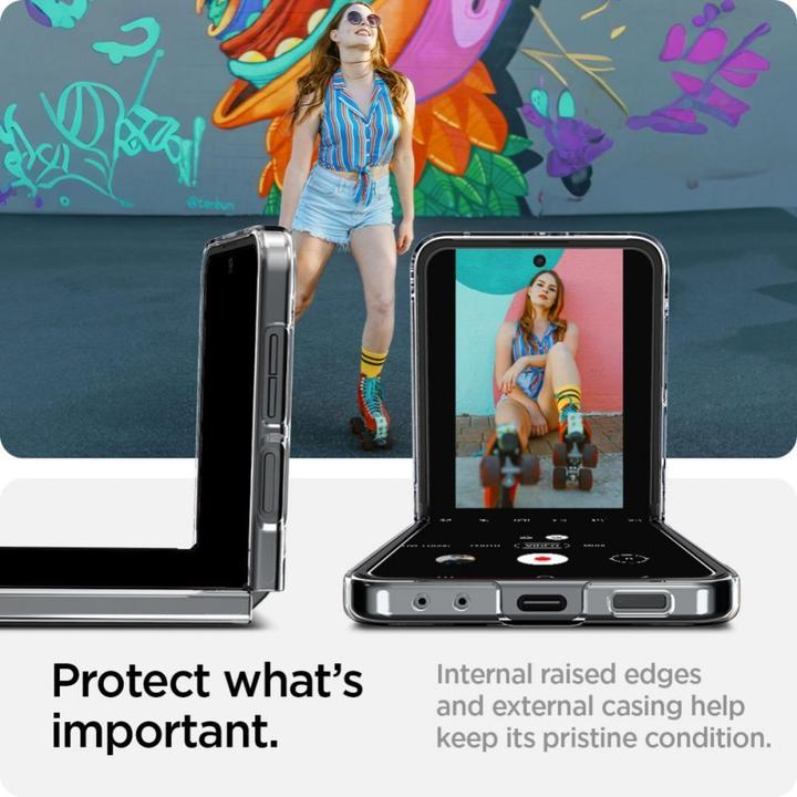 Immagine prodotto Spigen Airskin PC Back Cover Trasparente Samsung Galaxy Z Flip 6 (Samsung Galaxy Z Flip6)