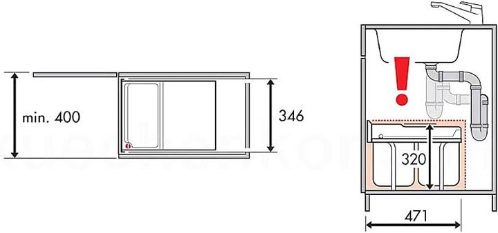 Produktbild Hailo Raumspar Tandem (36 l)