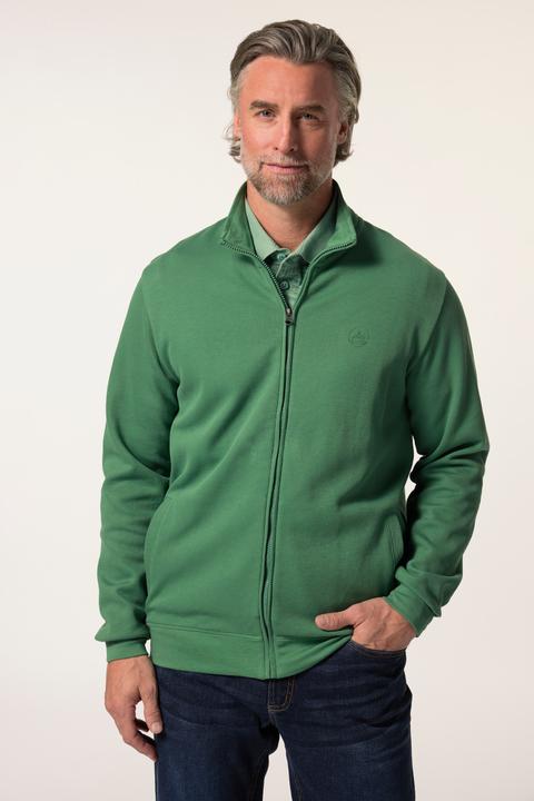Produktbild Boston Park Sweatjacke, Rippsweat, Stehkragen, bis 84/86 (42, 44)