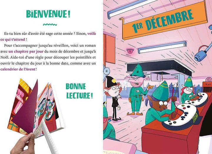 Image du produit Mon roman de l'Avent / Mission cadeaux nuls (Français, Hervieux Julien, Funck Diego, 2022)