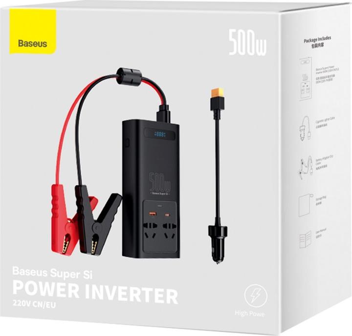 Actual product image Baseus Super Si Power Inverter (12V, 2.40 A)