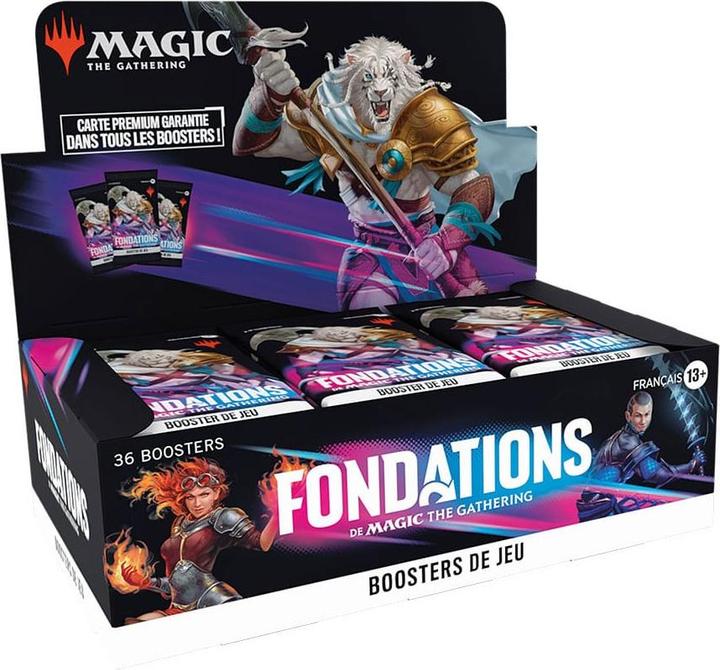 Actual product image Magic the Gathering Foundations (French, Booster display)