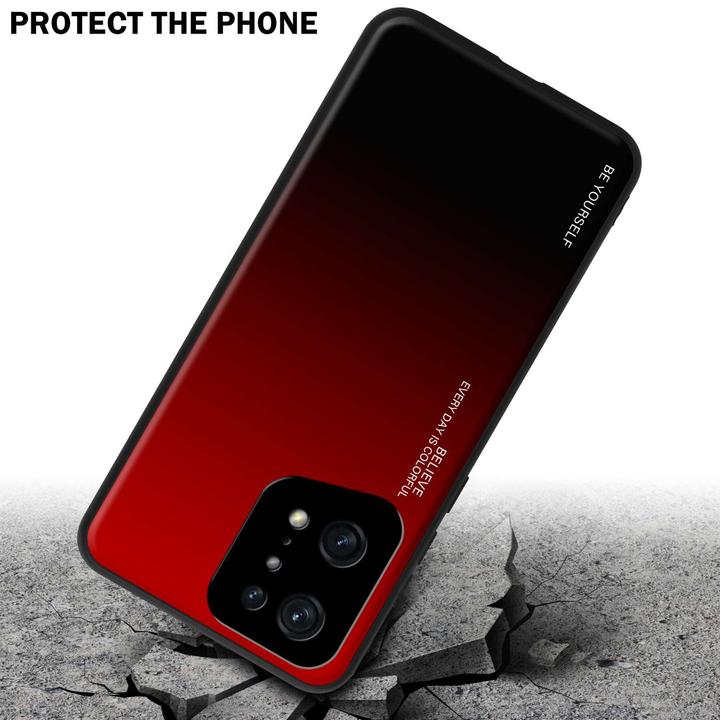 Produktbild Cadorabo Hülle für Oppo FIND X5 PRO TPU im 2 Farben Design (Oppo Find X5 Pro)